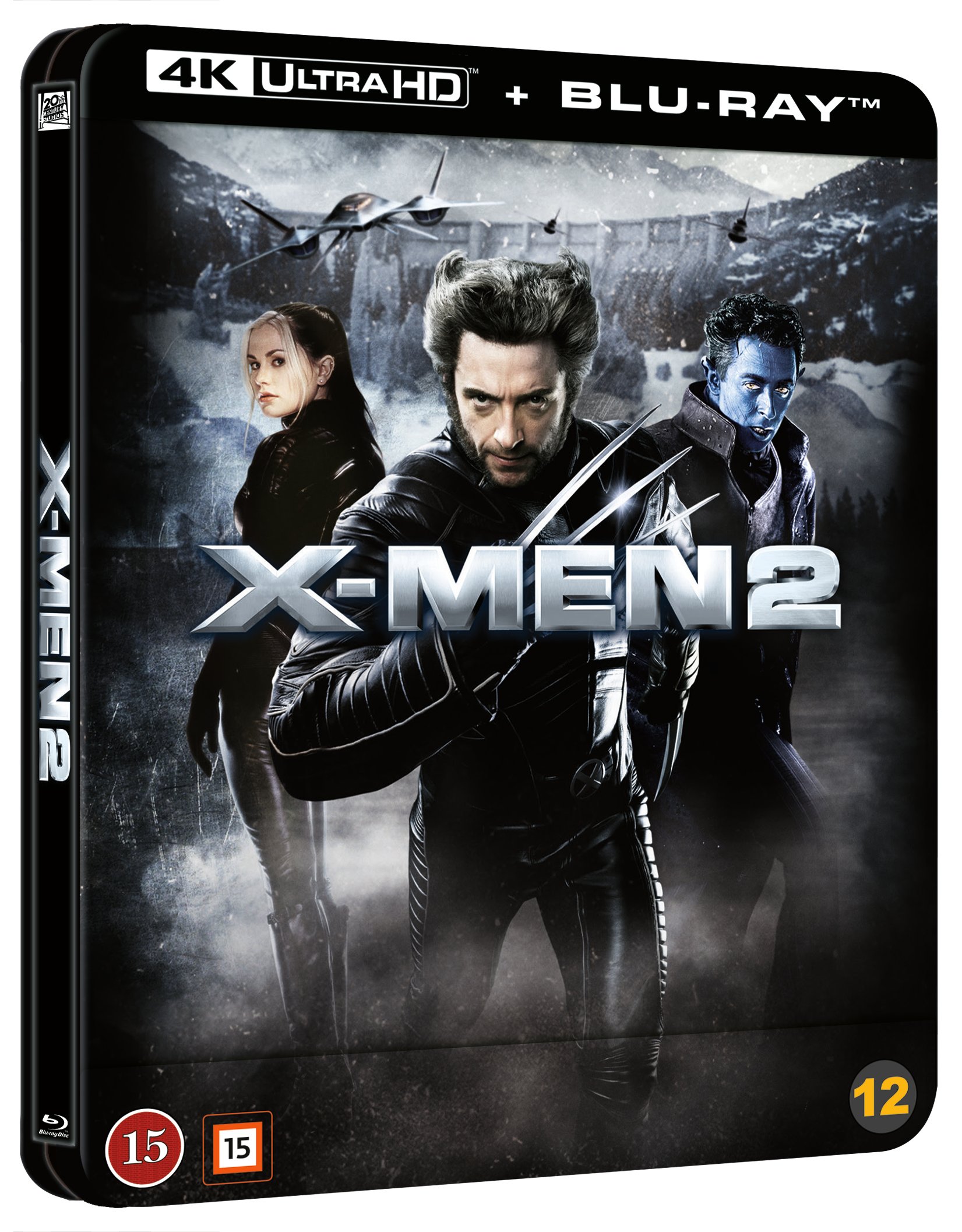 X-Men 2 - Blu Ray+Uhd 4K- Steelbook