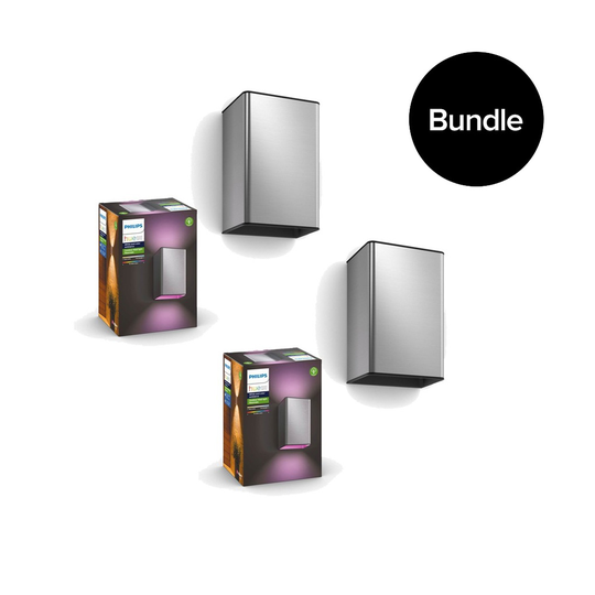 ​Philips Hue - 2xResonate Wall Light Outdoor - Bundle
