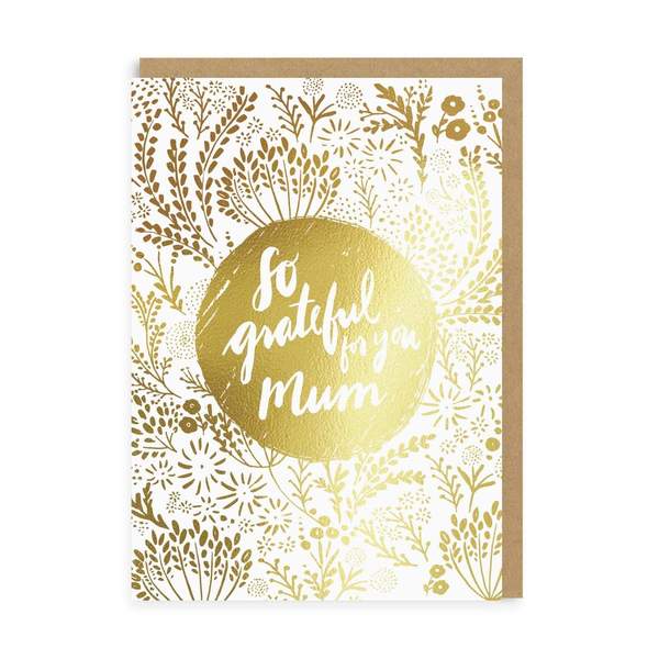 So Grateful Mum Greeting Card