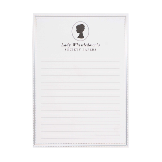 Lady Whistledown's A5 Notepad