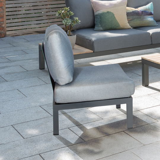 2021 Kettler Elba Side Chair - Pewter Grey