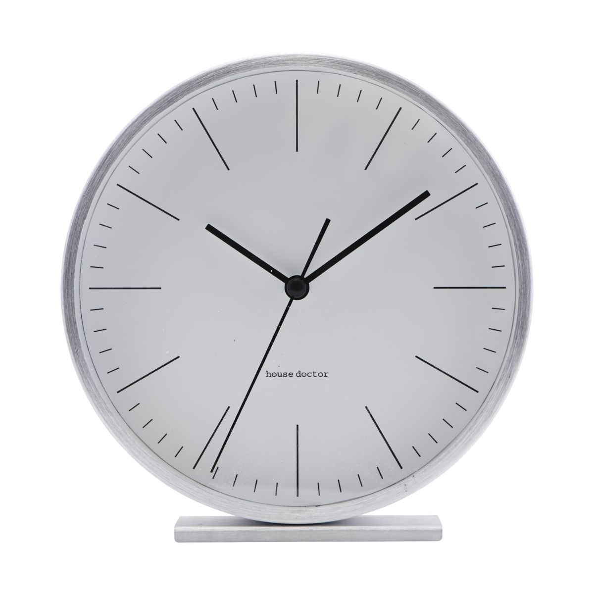 House Doctor - Hannah Table Clock - Silver (EA0701)