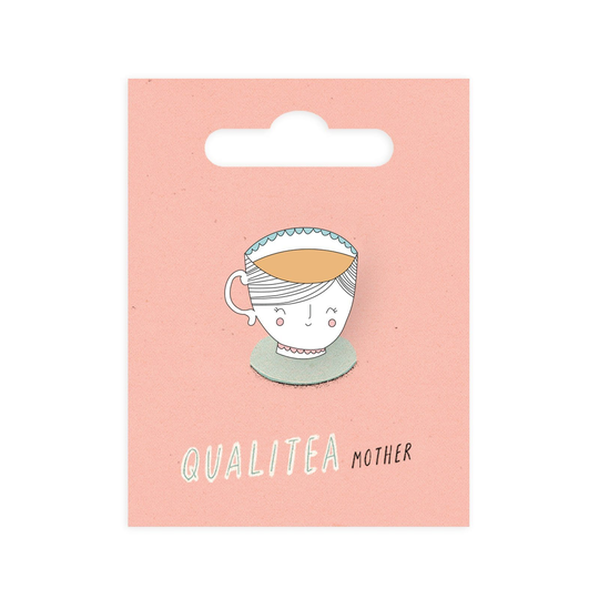 Qualitea Mother Enamel Pin