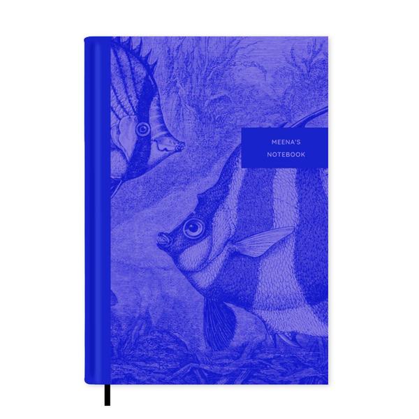 Vintage Illustrations Fish Notebook A5 - Personalised