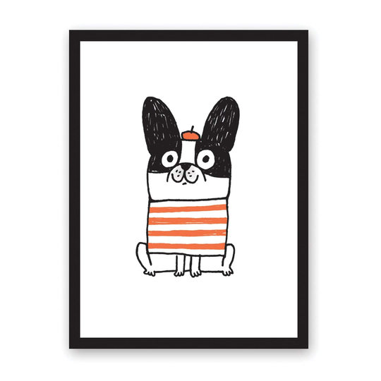 A3 Merci Riso Print