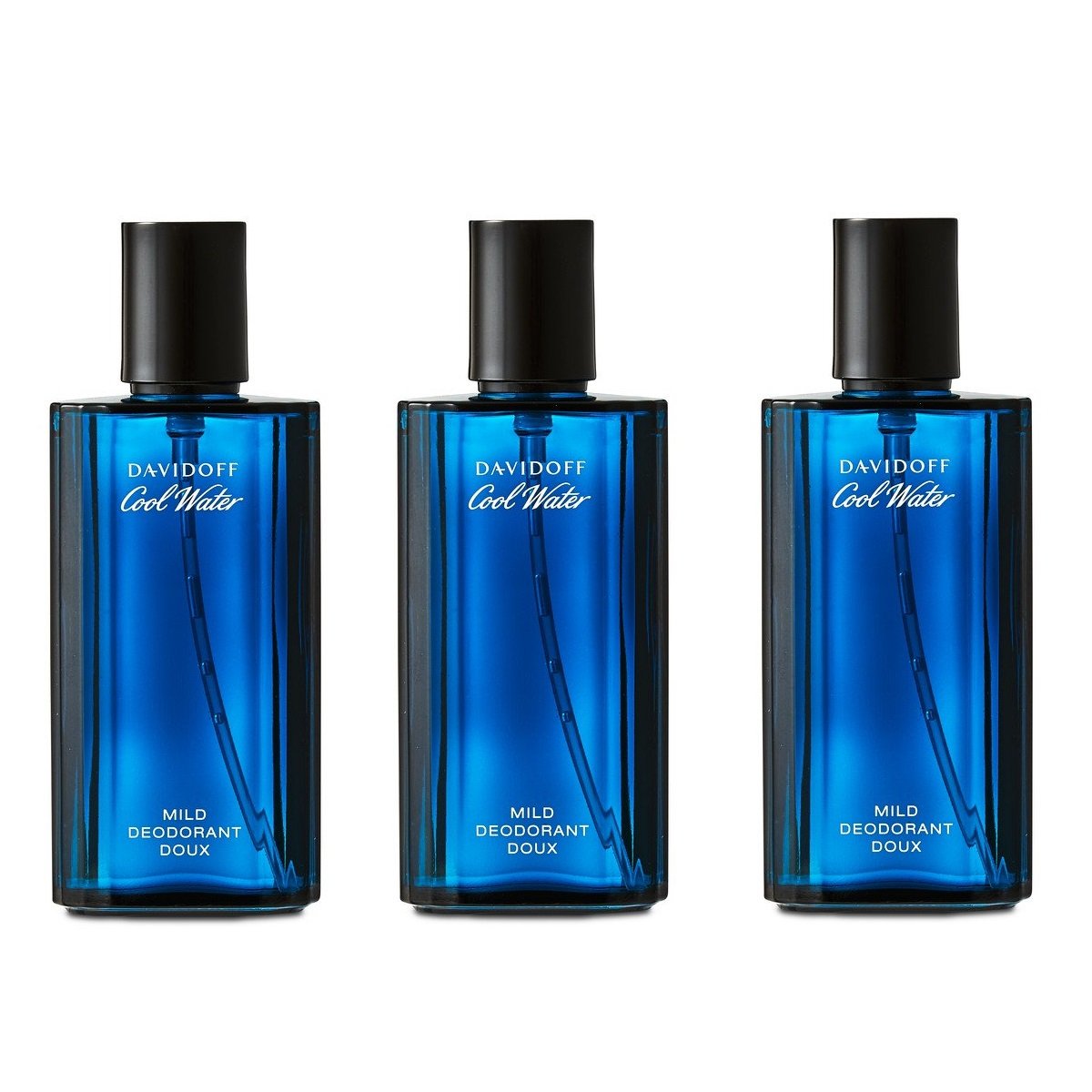 Davidoff - 3x Cool Water Man Deo Spray 75 ml