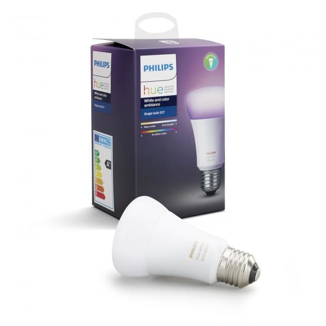 Philips Hue - E27 Single bulb - White & Color Ambiance - Bluetooth - E