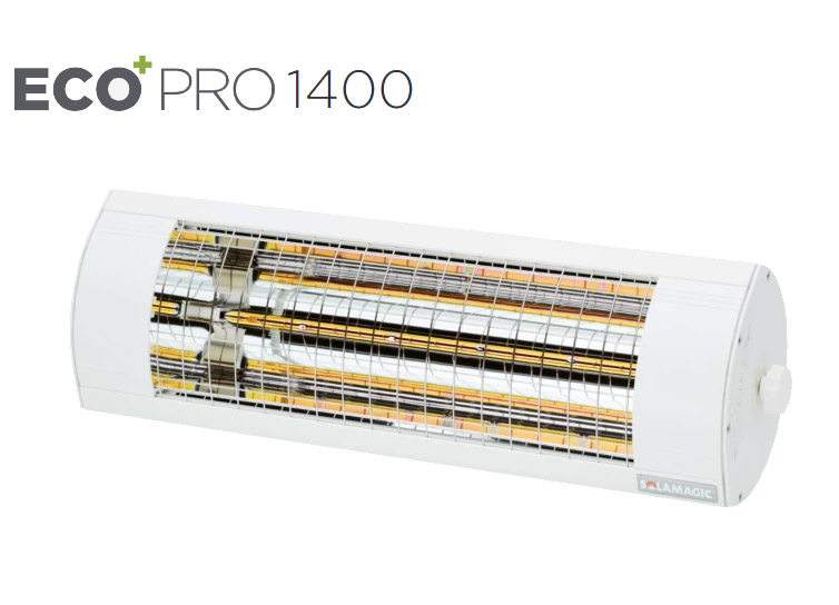Solamagic -1400 ECO+ PRO Heater Without Switch White
