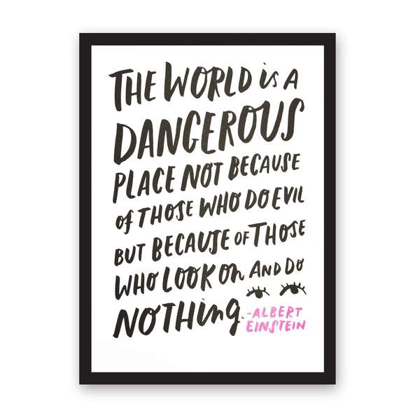 A3 Dangerous Riso Print