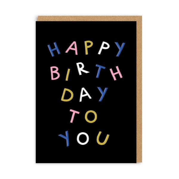 Happy Birthday To You Greeting Card