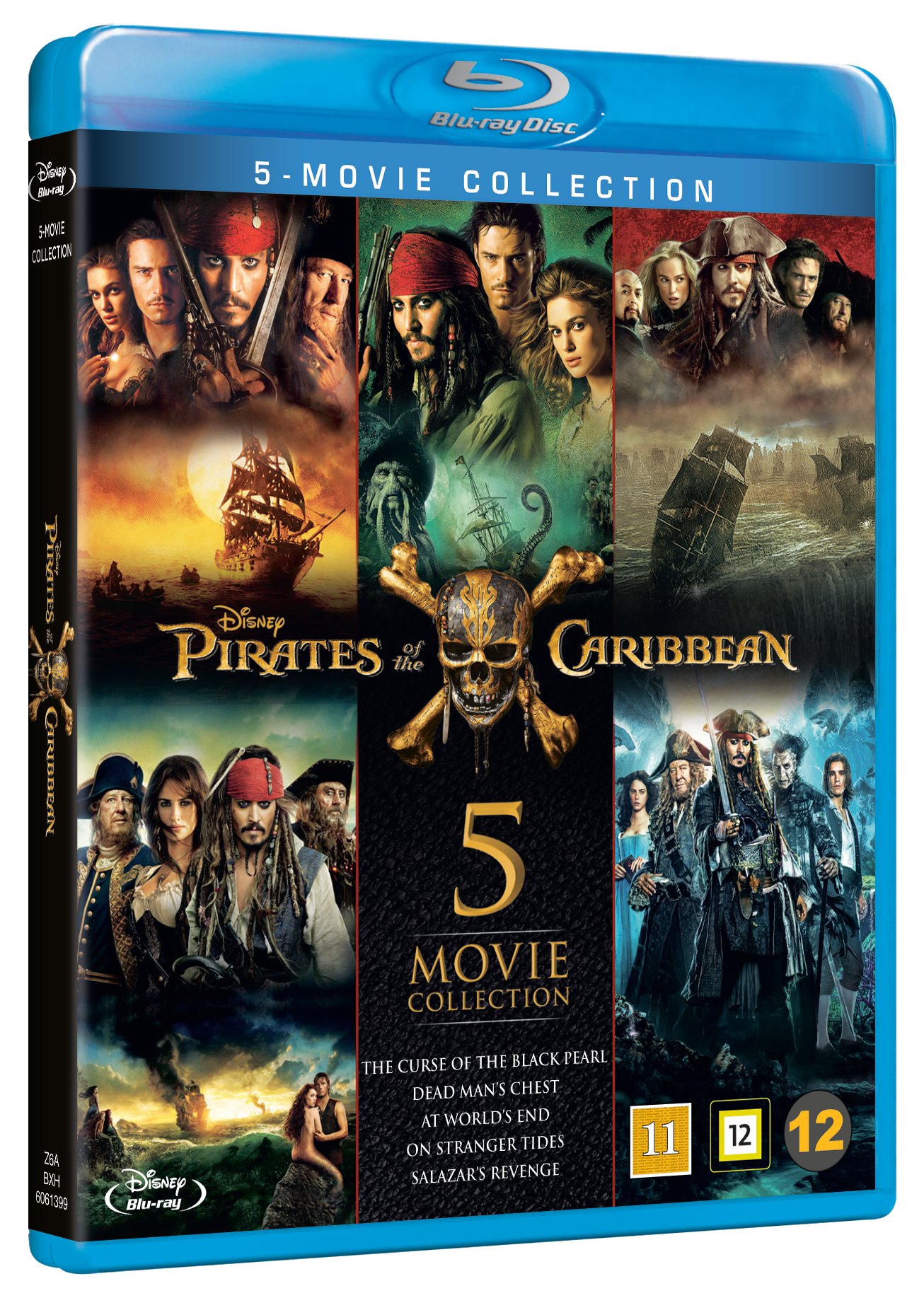 Pirates Of The Caribbean 1-5 Box