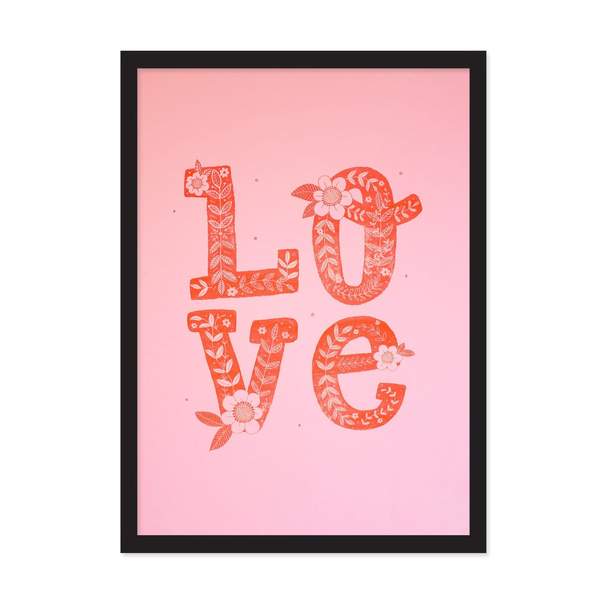LOVE Riso Print A3