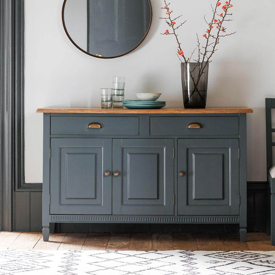 The Atlantic Sideboard Blue Grey