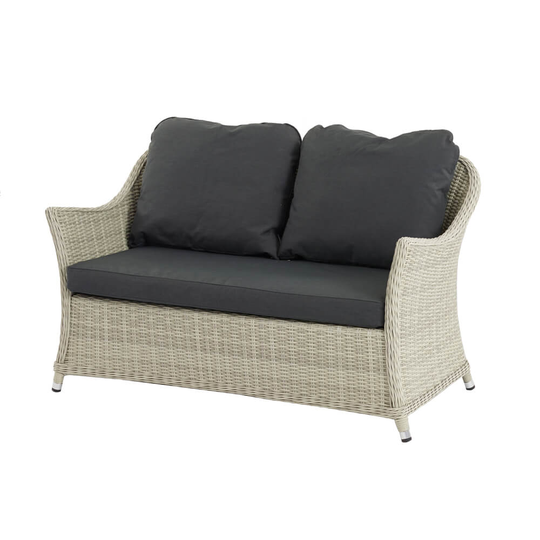 Bramblecrest Monterey 2 Seater Sofa With Season-Proof Charcoal Cushions