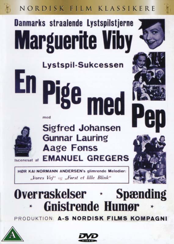 En pige med pep - DVD