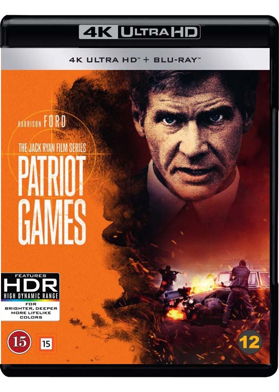 Patriot Games (4K Blu-Ray)