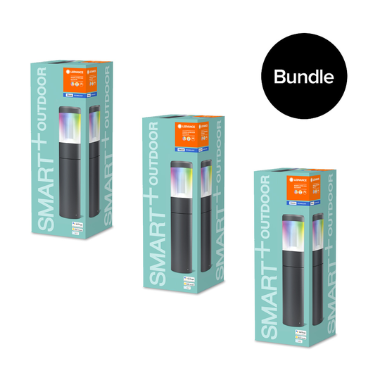 Ledvance - 3xSMART+ Modern Lantern 50cm RGBW - Bluetooth - Bundle