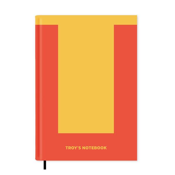 T is For Notebook A5 - Personalised