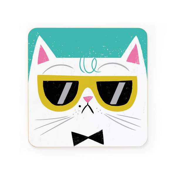 Cool Cat Coaster