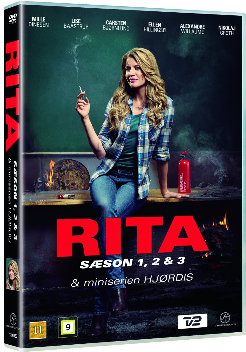 Rita - Season 1-3 + Hjørdis Mini-Serie - DVD