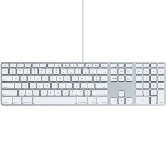 Apple Keyboard Wired (refurbished) (+£35.00)