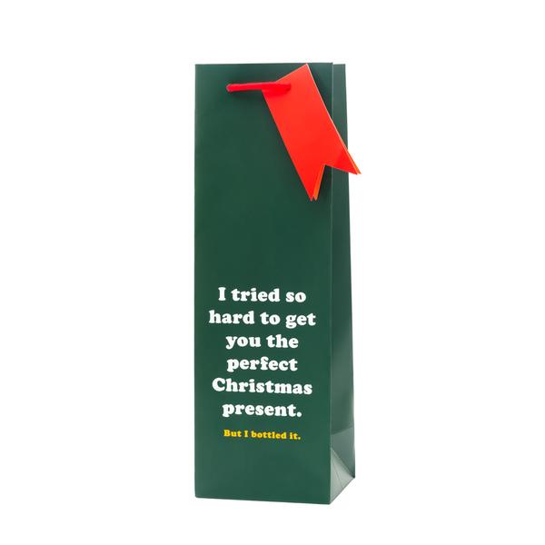 Bottled It Christmas Bottle Bag