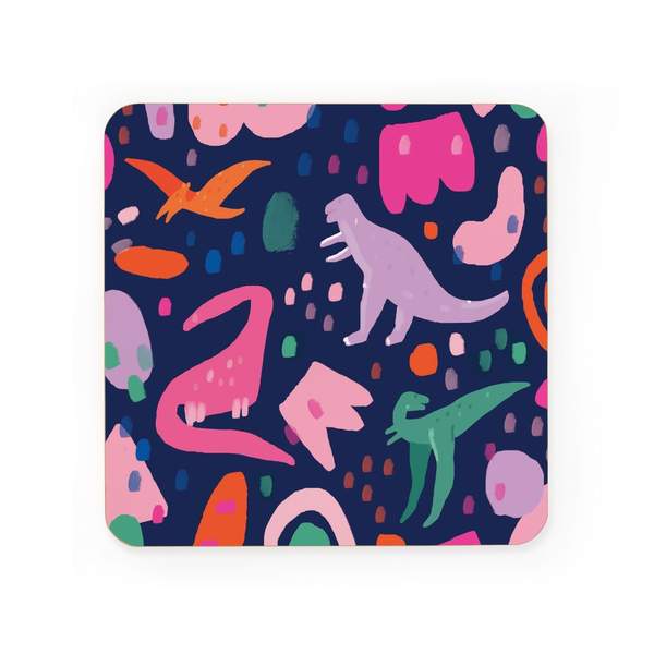 Abstract Dinosaurs Coaster