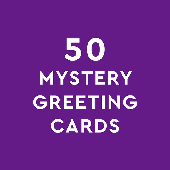 50 Mystery Greeting Cards