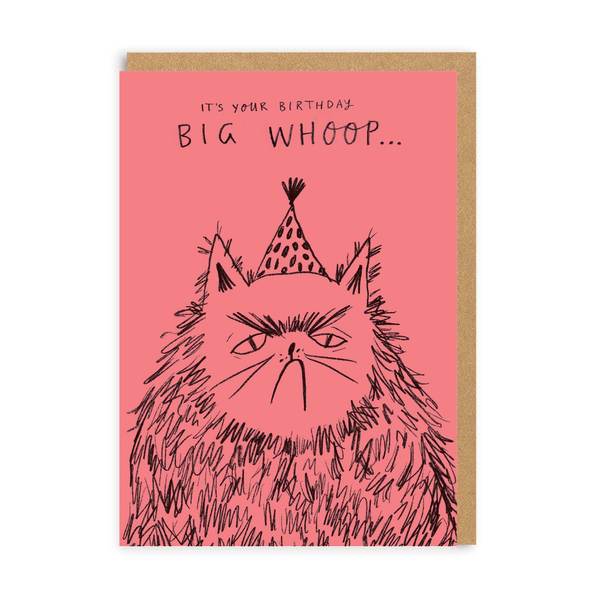 Big Whoop Birthday Greeting Card