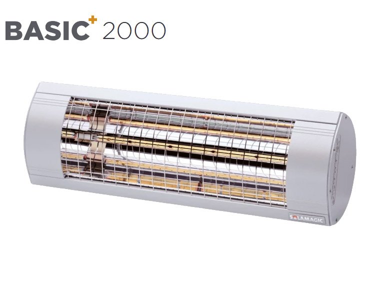Solamagic - 2000 BASIC+ Patio Heater - Titanium