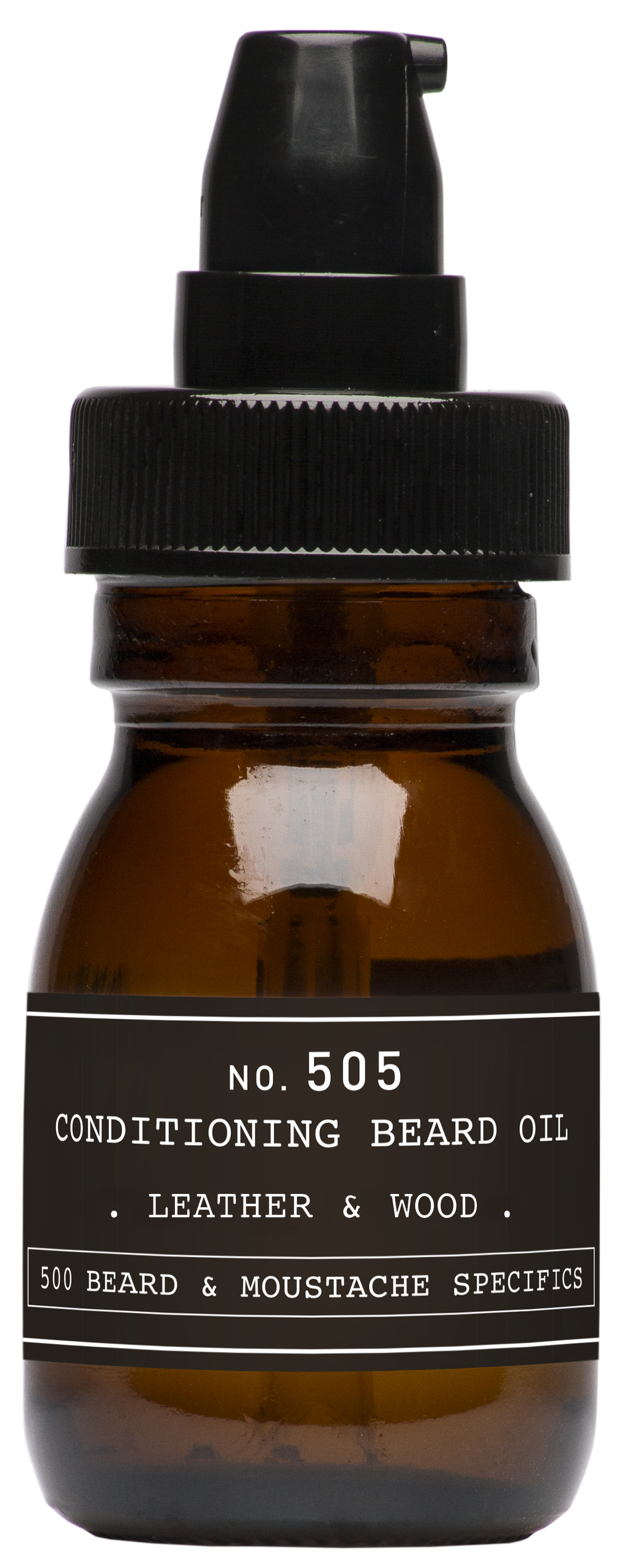 Depot - No. 505 Conditioning Beard Oil - Leather & Wood