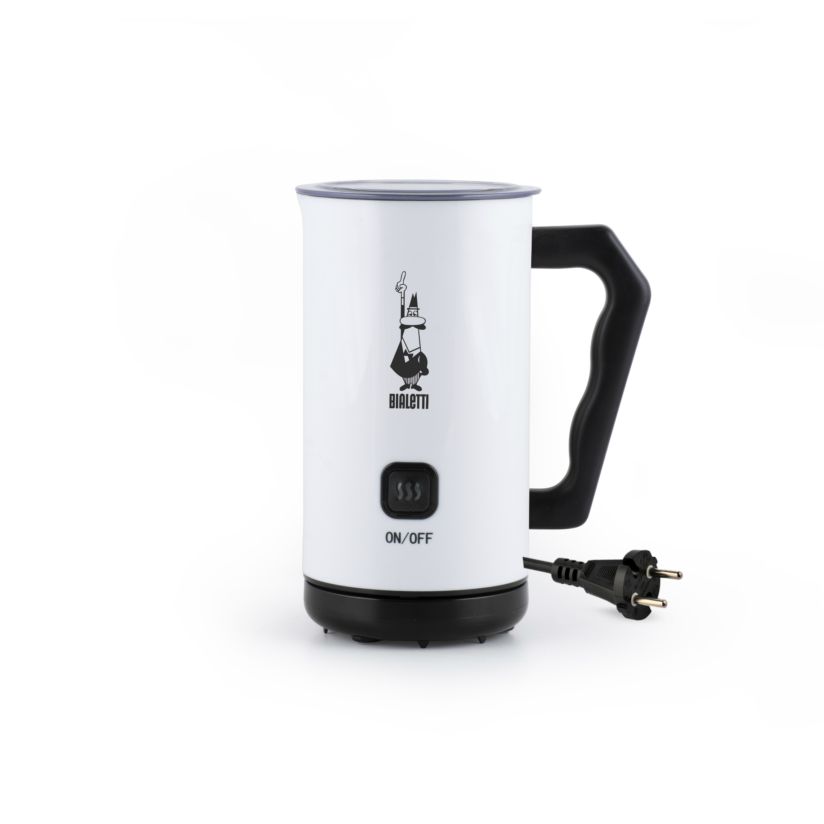 Bialetti - Soft Cream - Elektrisk Mælkeskummer 150ML/300ml - White (4433)