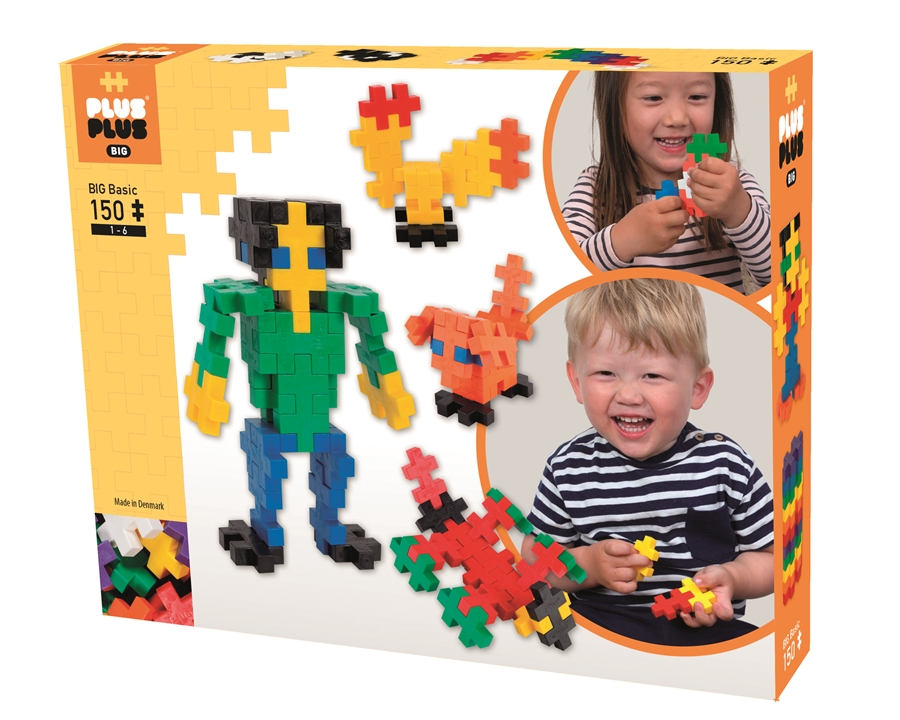 Plus Plus - BIG Basic Mix - 150 pcs (3272)