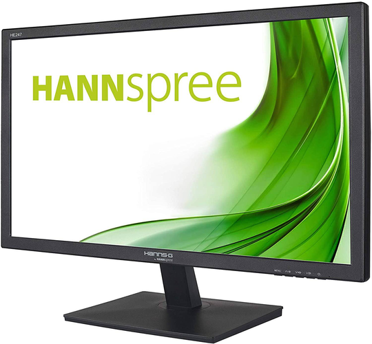 Refurbished HANNSPREE HE247DPB HSG1252+ 23.6-Inch Full HD LED Monitor (VGA+ DVI HDCP, 1920 x 1080)