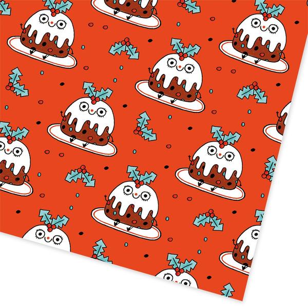 Christmas Pudding Giftwrap