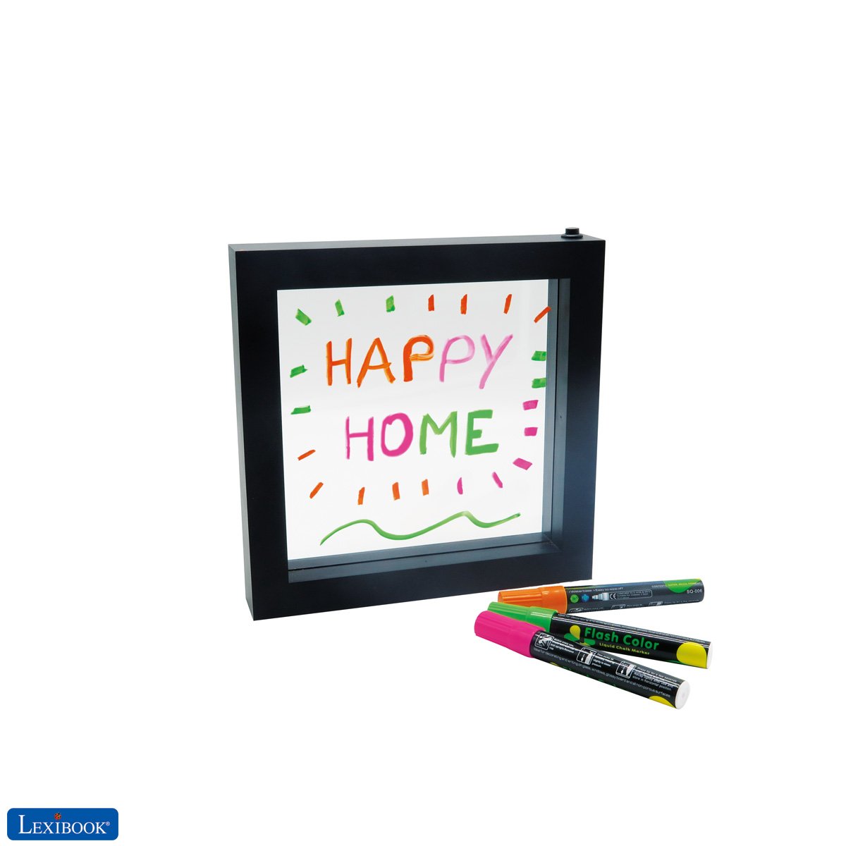 Lexibook - Lighting message box with 3 neon pens (LTP055)