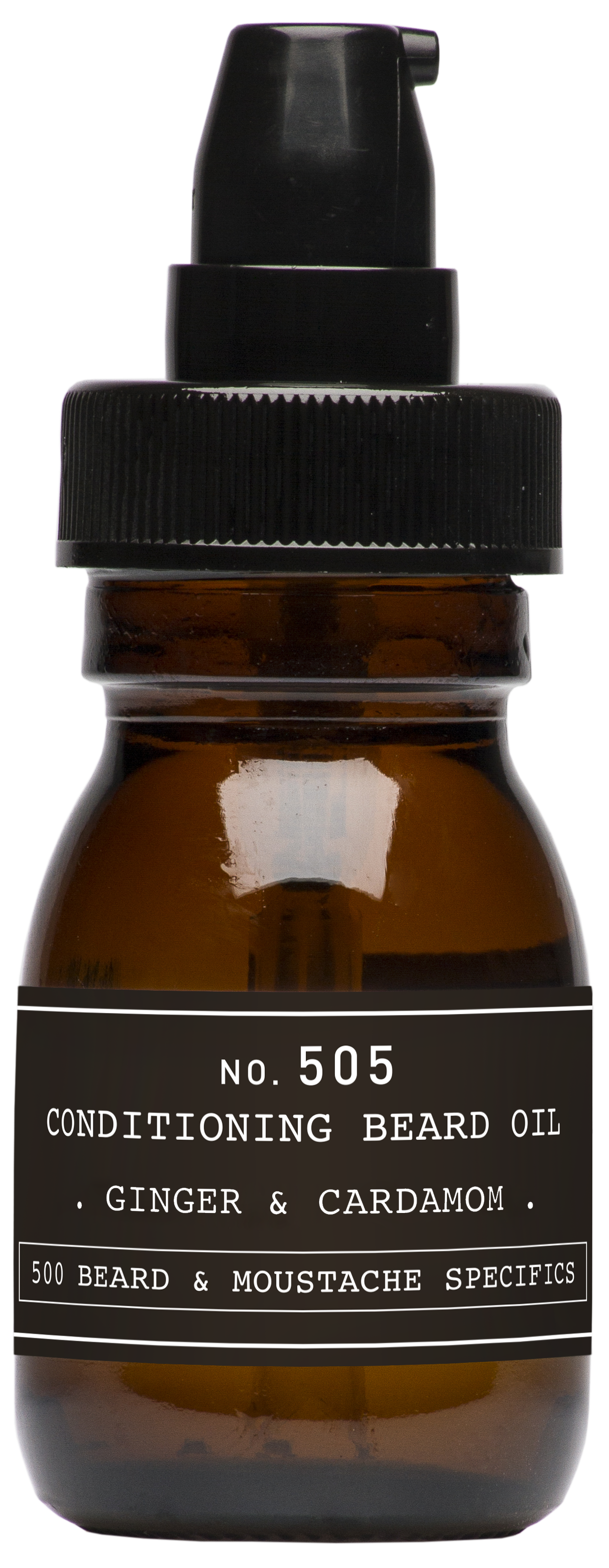 Depot - No. 505 Conditioning Beard Oil - Ginger & Cardamom