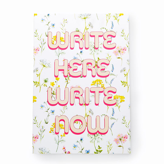 Urban Outfitters x Ohh Deer Write Here Write Now A4ish Notebook