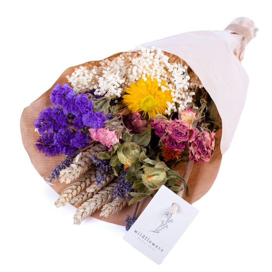Mixed Wildflower Dried Flower Bouquet