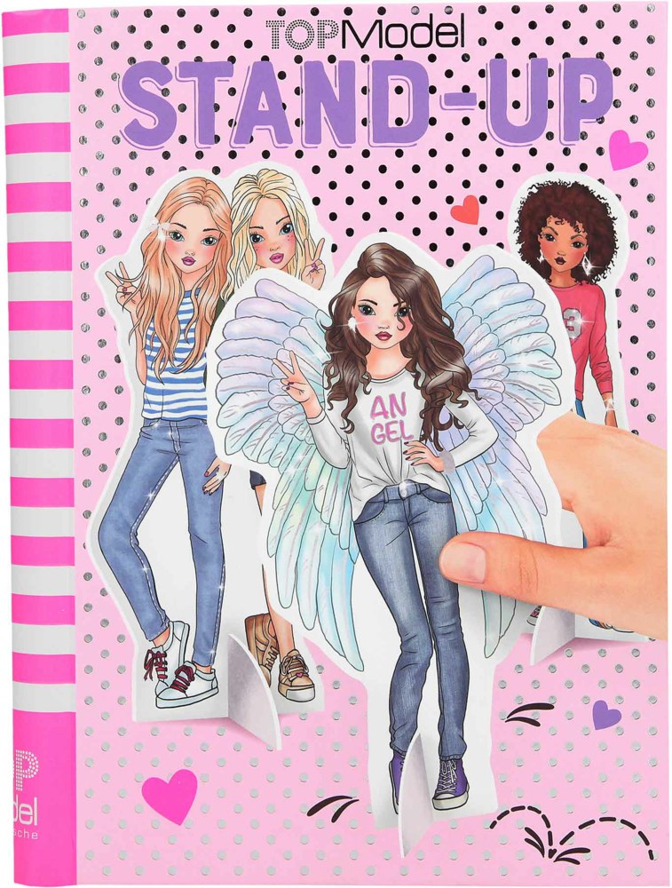 Top Model - Stand Up Models Colouring Book (0410559 )