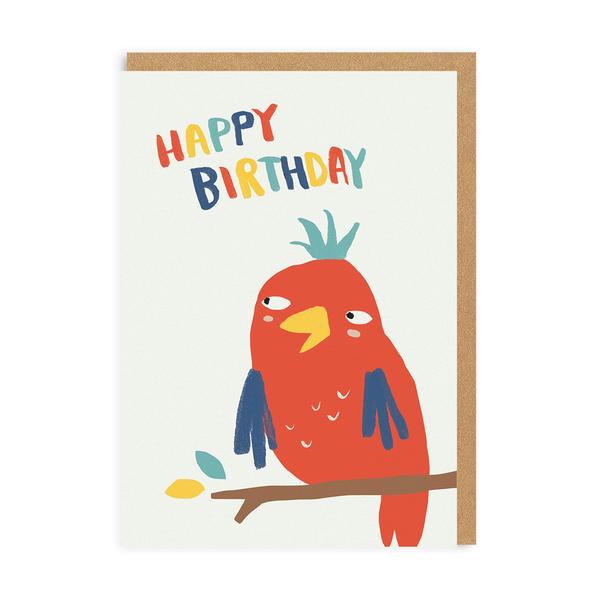 Happy Bird Birthday Card