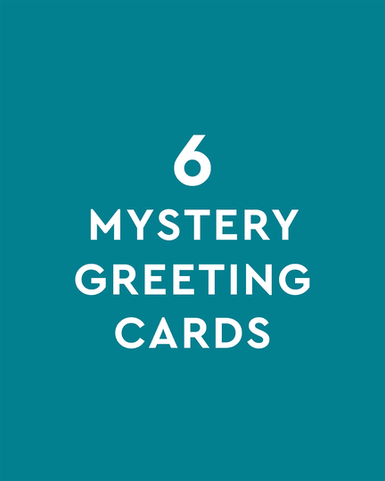 6 Mystery Greeting Cards