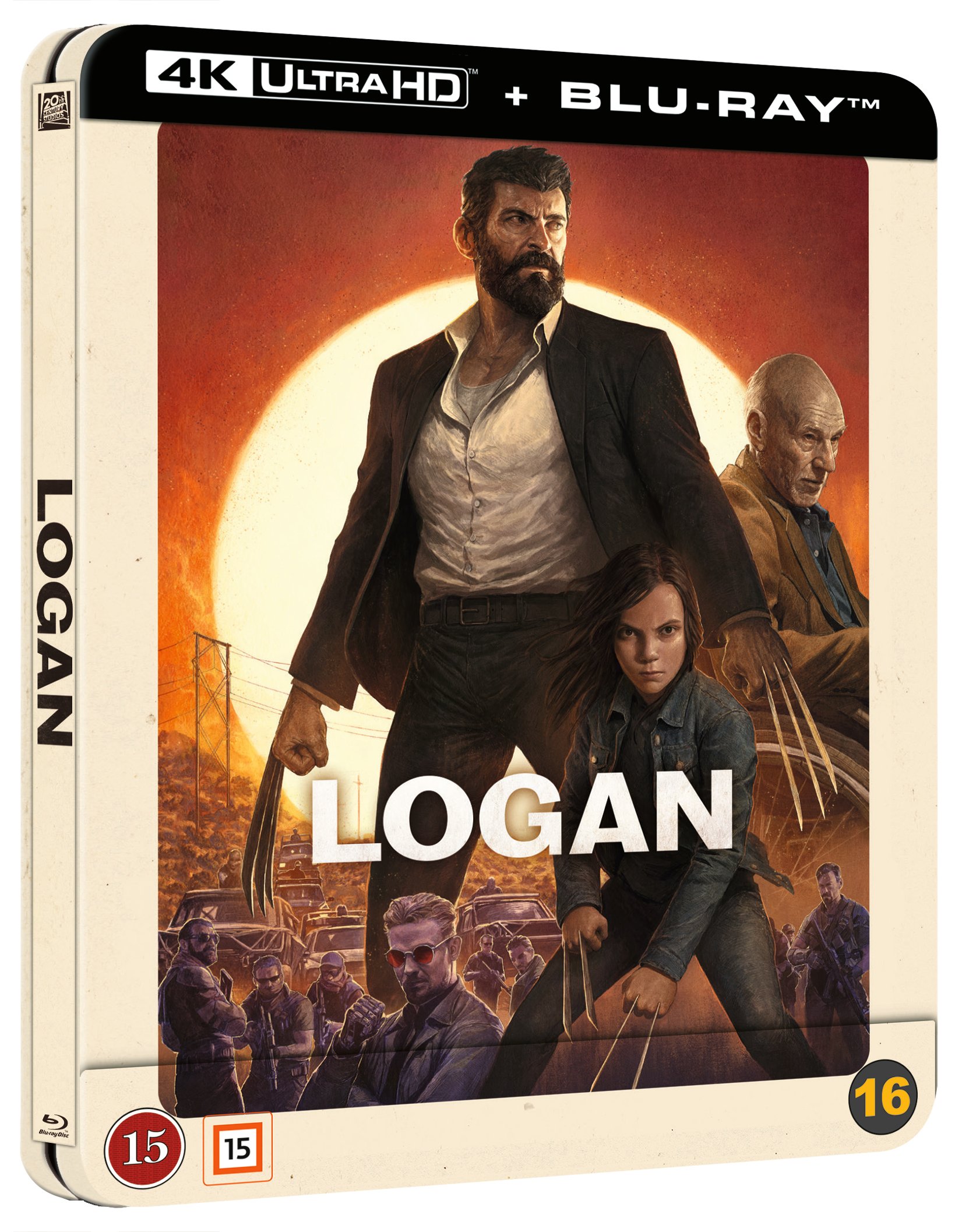 Logan - Blu Ray+Uhd 4K- Steelbook