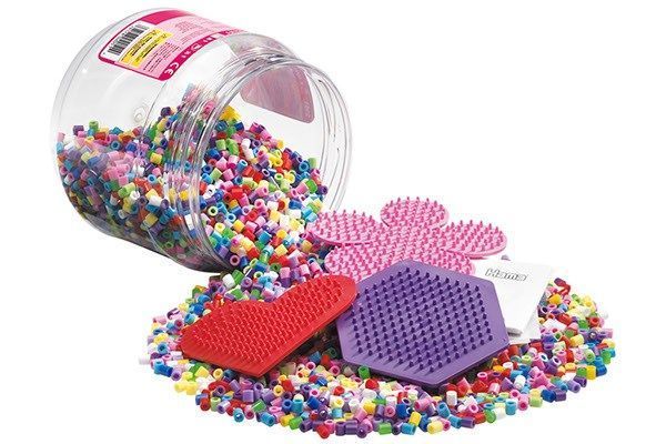 Hama - 4000 pcs. with 3 ass. pin plates (382051)