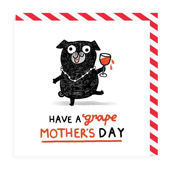 Grape Mother's Day Greeting Card