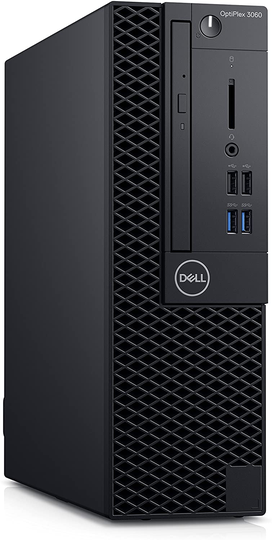 DELL OPTIPLEX 3060 (SFF) Small Form Factor PC - Intel i5-8500 Core i5 3.0GHz CPU - 256GB SSD - 8GB RAM - DVDR - B Grade - Windows 10 Home Installed