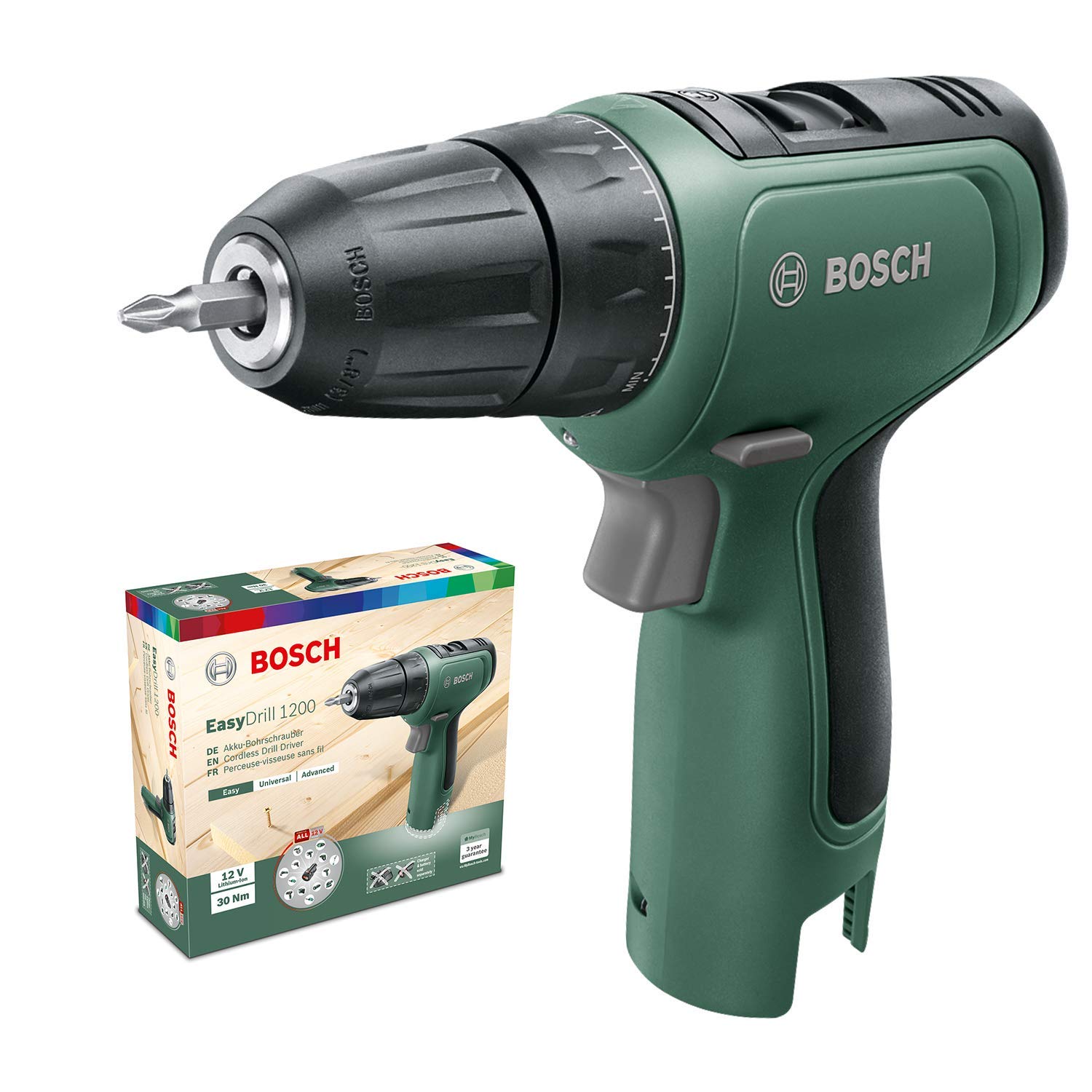 Bosch - Cordless Drill EasyDrill 1200 (Battery not included) (E)