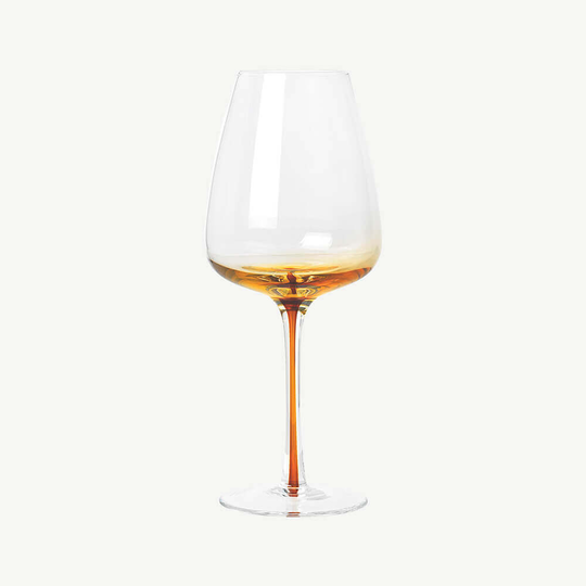 Melbury Wine Glass Amber
