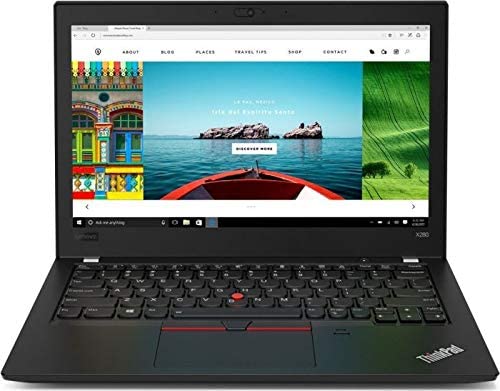 Refurbished LENOVO THINKPAD X280 Ultrabook PC - 12.5" Display - Intel i5-8350U Core i5 1.7GHz CPU - 256GB SSD - 8GB RAM - B Grade - Windows 10 Home Installed