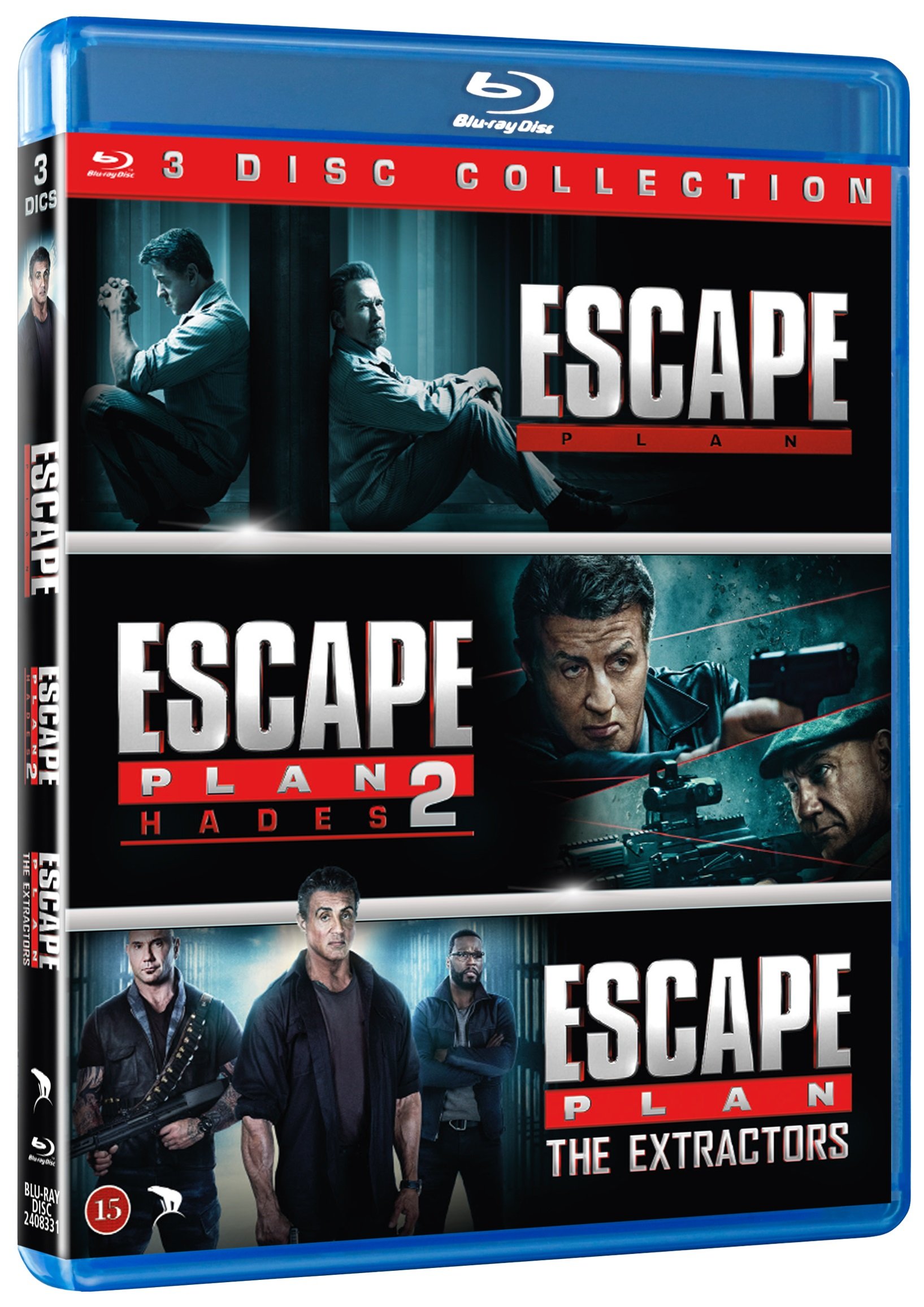 Escape Plan 1-3 Blu-ray Box